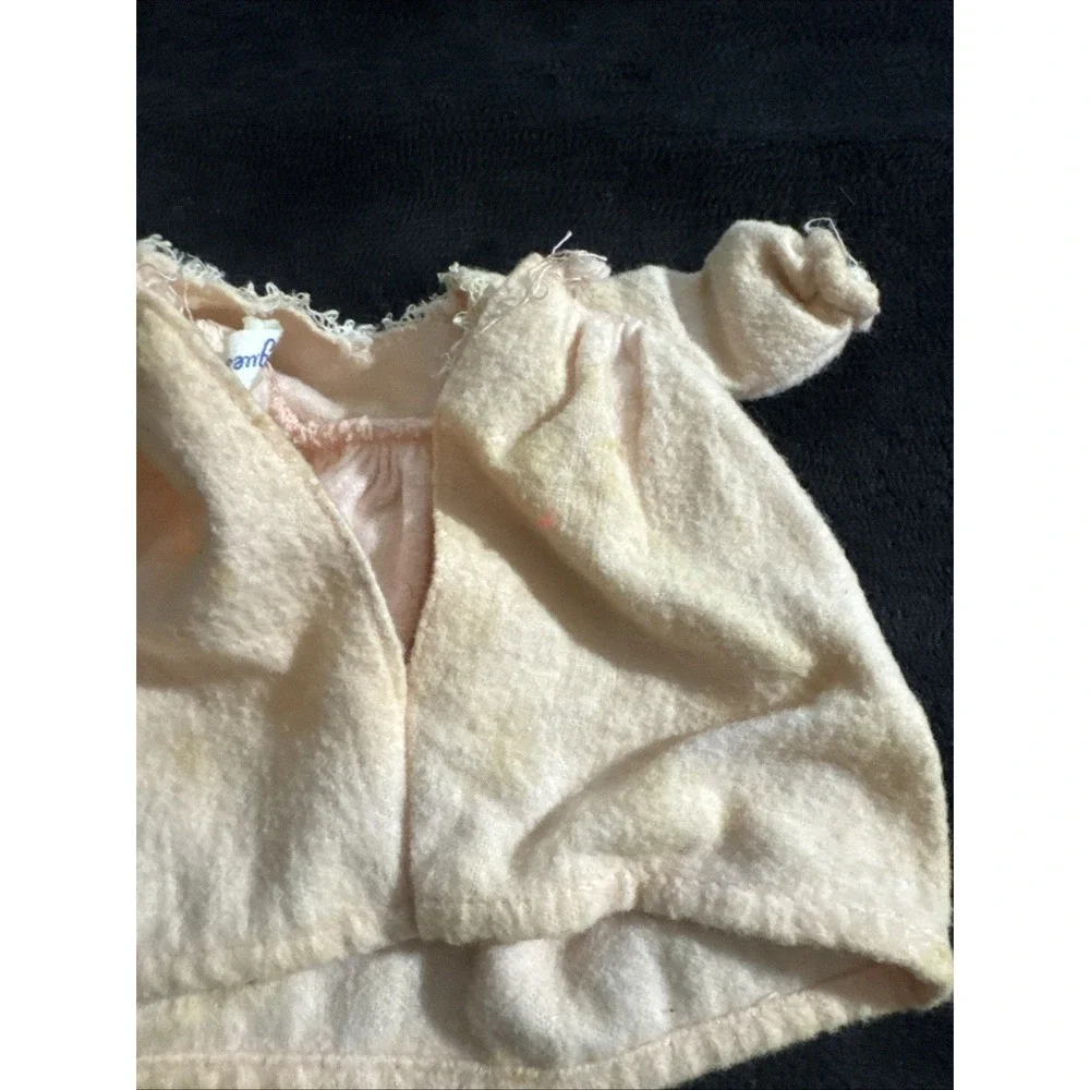 Vintage Vogue Dolls Pink Dress With Lace Collar‎
